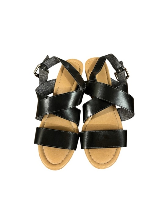 Dr. Scholl's Shoes - Dr. Scholl’s Black Strappy Slingback Comfort Sandals